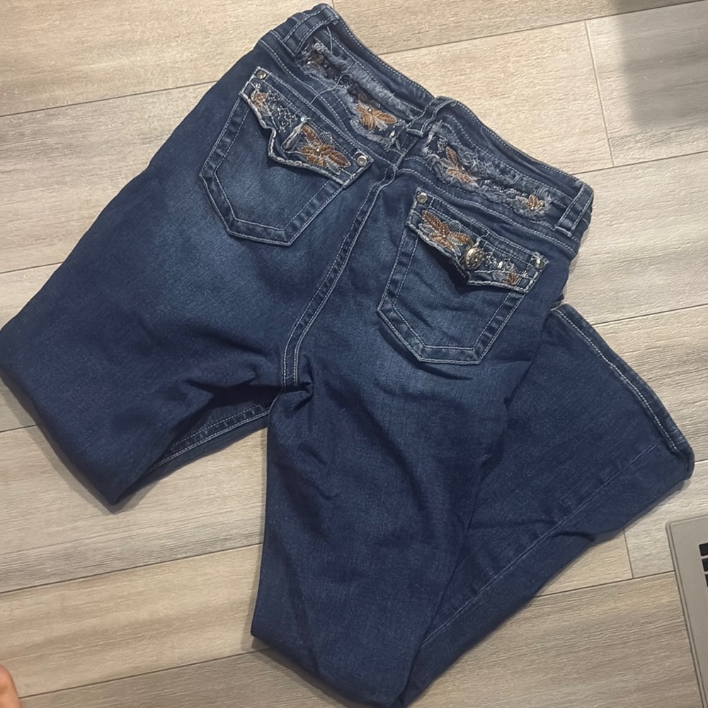 Women's Blue Boot Cut Jeans